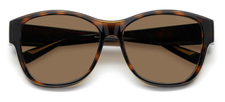 Polaroid PLD 9019/S unisex Havana Squared Sunglasses