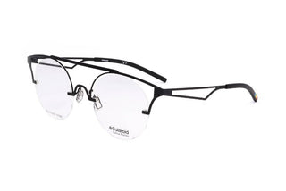 Polaroid Pld D100 Unisex Black Round Eyeglasses