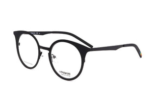 Polaroid Pld D200 Unisex Black Round Eyeglasses