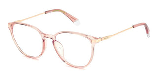 Polaroid Pld D489/g Unisex Pink Round Eyeglasses