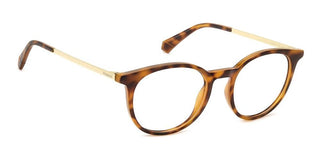 Polaroid PLD D496 unisex Havana Geometric Eyeglasses