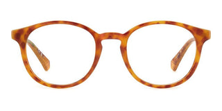 Polaroid PLD D498 unisex Havana Geometric Eyeglasses