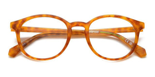 Polaroid PLD D498 unisex Havana Geometric Eyeglasses