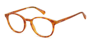 Polaroid PLD D498 unisex Havana Geometric Eyeglasses