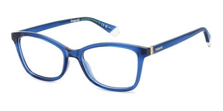 Polaroid PLD D505 unisex Blue Geometric Eyeglasses