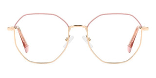 Polaroid Pld D555 Women Rose Gold Geometric Eyeglasses