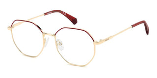 Polaroid Pld D555 Women Gold Geometric Eyeglasses