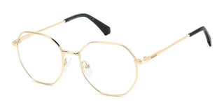 Polaroid Pld D555 Women Gold Geometric Eyeglasses