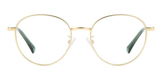 Polaroid Pld D567/g Unisex Gold Pantos Eyeglasses