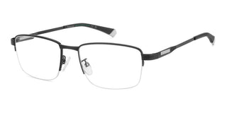 Polaroid Pld D571/g Men Black Rectangle Eyeglasses
