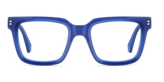 Polaroid Pld D578 Men Blue Squared Eyeglasses