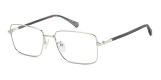 Polaroid Pld D582/g Men Silver Rectangle Eyeglasses