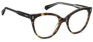 Polaroid Pld D585 Women Havana Cat Eye Eyeglasses
