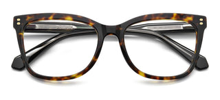 Polaroid Pld D586 Women Havana Rectangle Eyeglasses