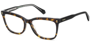 Polaroid Pld D586 Women Havana Rectangle Eyeglasses