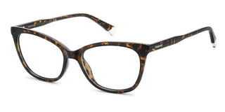 Polaroid Pld D587 Women Havana Cat Eye Eyeglasses