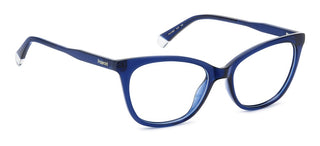 Polaroid Pld D587 Women Blue Cat Eye Eyeglasses