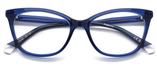 Polaroid Pld D587 Women Blue Cat Eye Eyeglasses