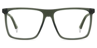 Polaroid Pld D589 Men Green Rectangle Eyeglasses