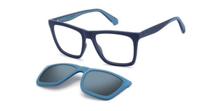 Polaroid Pld D591/c Men Blue Squared Sunglasses