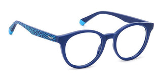 Polaroid Pld D831 Junior Children Blue Geometric Eyeglasses