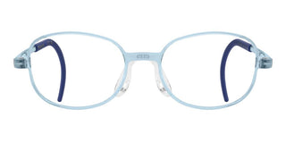 Polaroid Pld D843 Unisex Blue Oval Eyeglasses