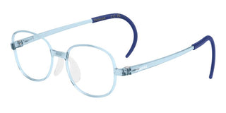 Polaroid Pld D843 Unisex Blue Oval Eyeglasses