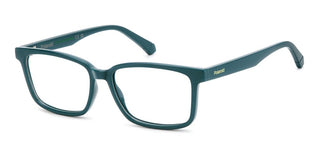 Polaroid Pld D844 Unisex Green Rectangle Eyeglasses