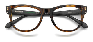Polaroid Pld D848 Children Havana Cat Eye Eyeglasses
