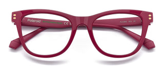 Polaroid Pld D848 Children Red Cat Eye Eyeglasses