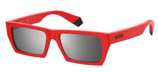 Polaroid PLD MSGM 1/G men Red Geometric Sunglasses