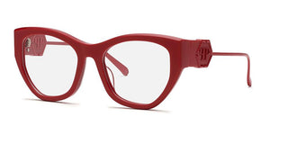 Philipp Plein PLEIN ROSE VENUS VPP123M unisex Red Cat Eye Eyeglasses