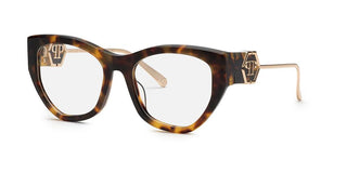 Philipp Plein PLEIN ROSE VENUS VPP123M unisex Havana Cat Eye Eyeglasses