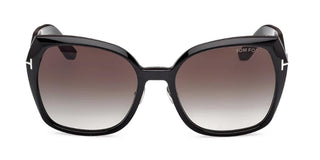 Tom Ford PLUM FT1223 women Black Butterfly Sunglasses