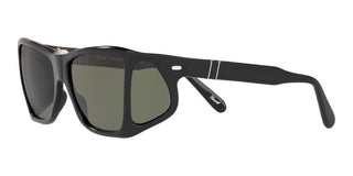 Persol PO 0009 unisex Black Geometric Sunglasses