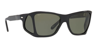 Persol PO 0009 unisex Black Geometric Sunglasses
