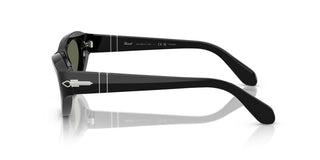 Persol Po 0052s Women Black Cat Eye Sunglasses