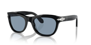 Persol Po 0086s Unisex Black Squared Sunglasses
