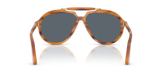 Persol Po 0202s Unisex Brown Pilot Sunglasses