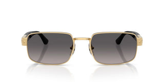 Persol PO 1022S unisex Gold Rectangle Sunglasses