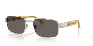 Persol PO 1022S unisex Silver Rectangle Sunglasses