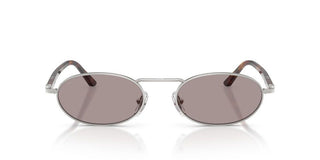 Persol PO 1023S unisex Silver Oval Sunglasses