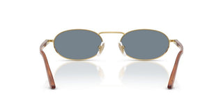 Persol PO 1023S unisex Gold Oval Sunglasses