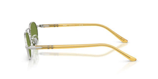 Persol Po 1023s Unisex Silver Oval Sunglasses