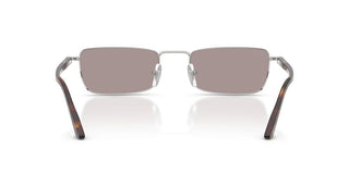 Persol PO 1025S unisex Silver Rectangle Sunglasses