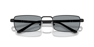 Persol PO 1025S unisex Black Rectangle Sunglasses