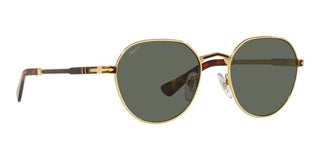 Persol Po 2486s Unisex Gold Round Sunglasses