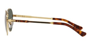 Persol Po 2486s Unisex Gold Round Sunglasses