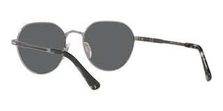 Persol Po 2486s Unisex Ruthenium Round Sunglasses