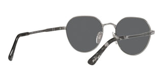Persol Po 2486s Unisex Ruthenium Round Sunglasses